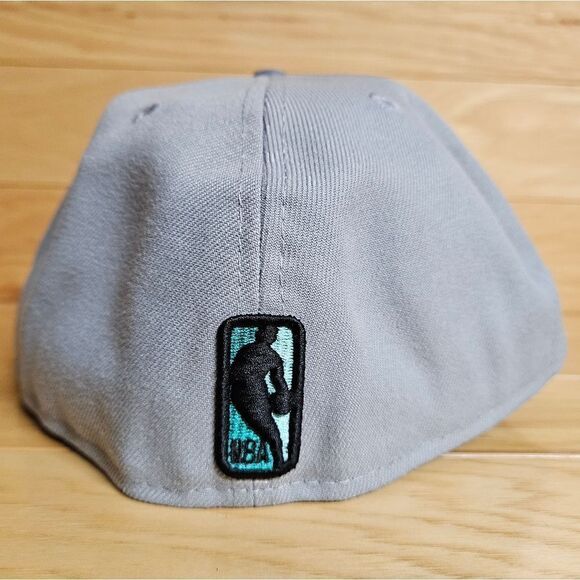 New Era 59Fifty Boston Celtics Fitted Hat Cap Stone Pack Gray Seafoam NWT - Picture 7 of 11